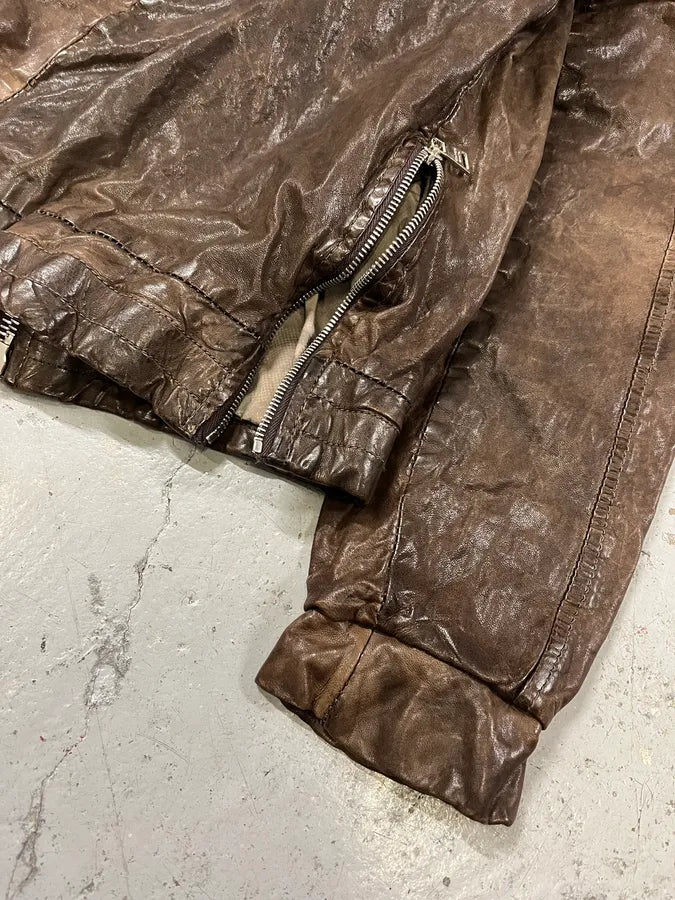 Giorgio Brato Brown Premium Leather Jacket GXivYEu 7