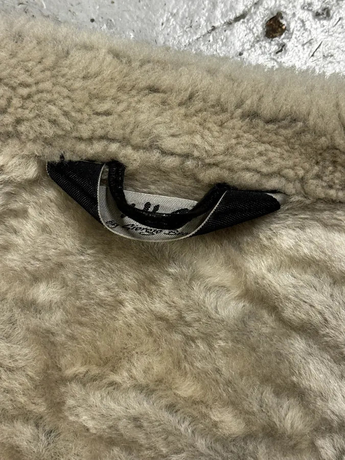 Giorgio Brato Asymmetrical  Padded Shearling Leather Jacket YxtDgaX 15