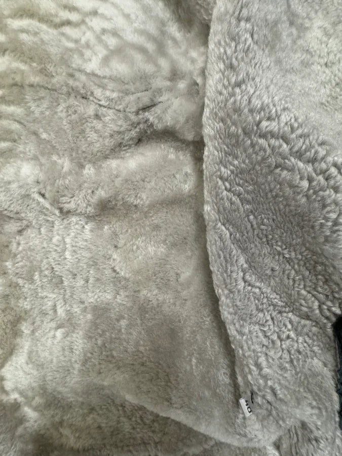 Giorgio Brato Asymmetrical  Padded Shearling Leather Jacket YxtDgaX 13