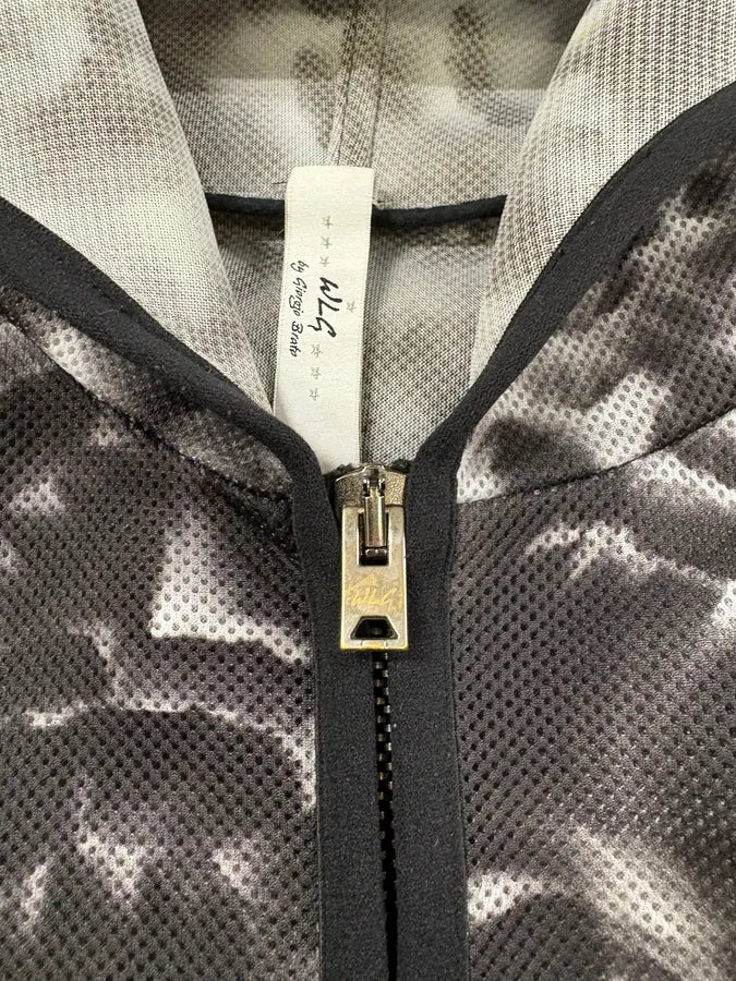 Giorgio Brato WLB Contemporary Obscure Flowers Zip-up Sweatshirt (M) jQbeEbh 10