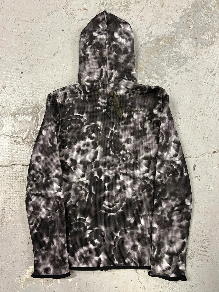 Giorgio Brato WLB Contemporary Obscure Flowers Zip-up Sweatshirt (M) jQbeEbh 5