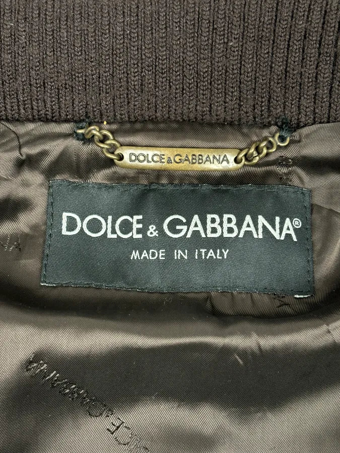AW2003 Dolce & Gabbana Layered Multi Zip Leather Jacket vuiNOlV 12