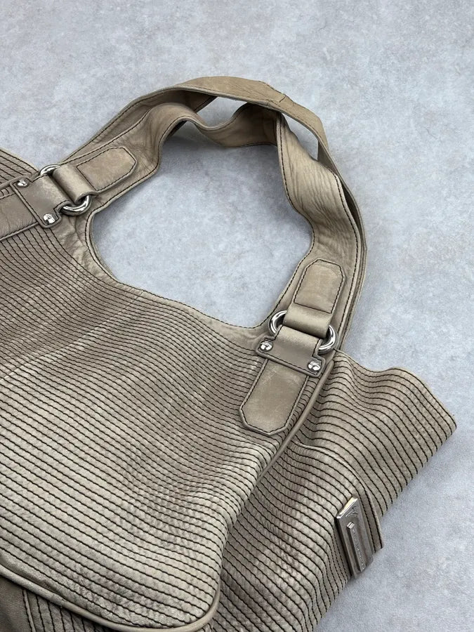 Giuseppe Zanotti Beige Leather Quilted Shoulder Bag VsbtrxO 9