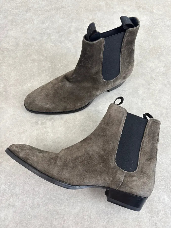Giuseppe Zanotti Tern Suede Leather Chelsea Boots NQWCveI 7