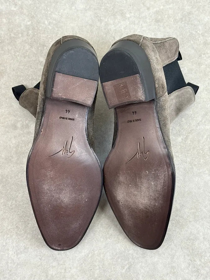 Giuseppe Zanotti Tern Suede Leather Chelsea Boots NQWCveI 9