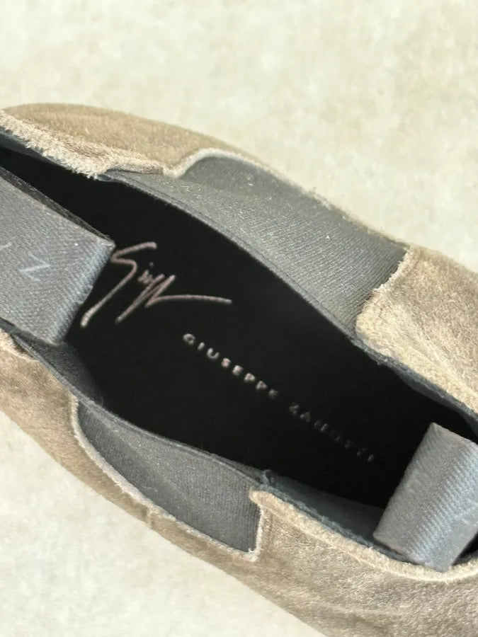 Giuseppe Zanotti Tern Suede Leather Chelsea Boots NQWCveI 10