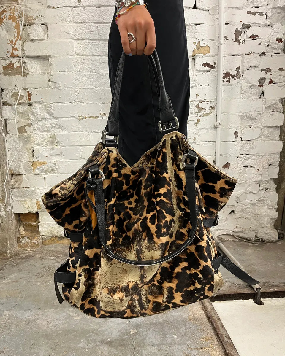 Giuseppe Zanotti Leopard Print Shoulder Bag hOMVwOf 2