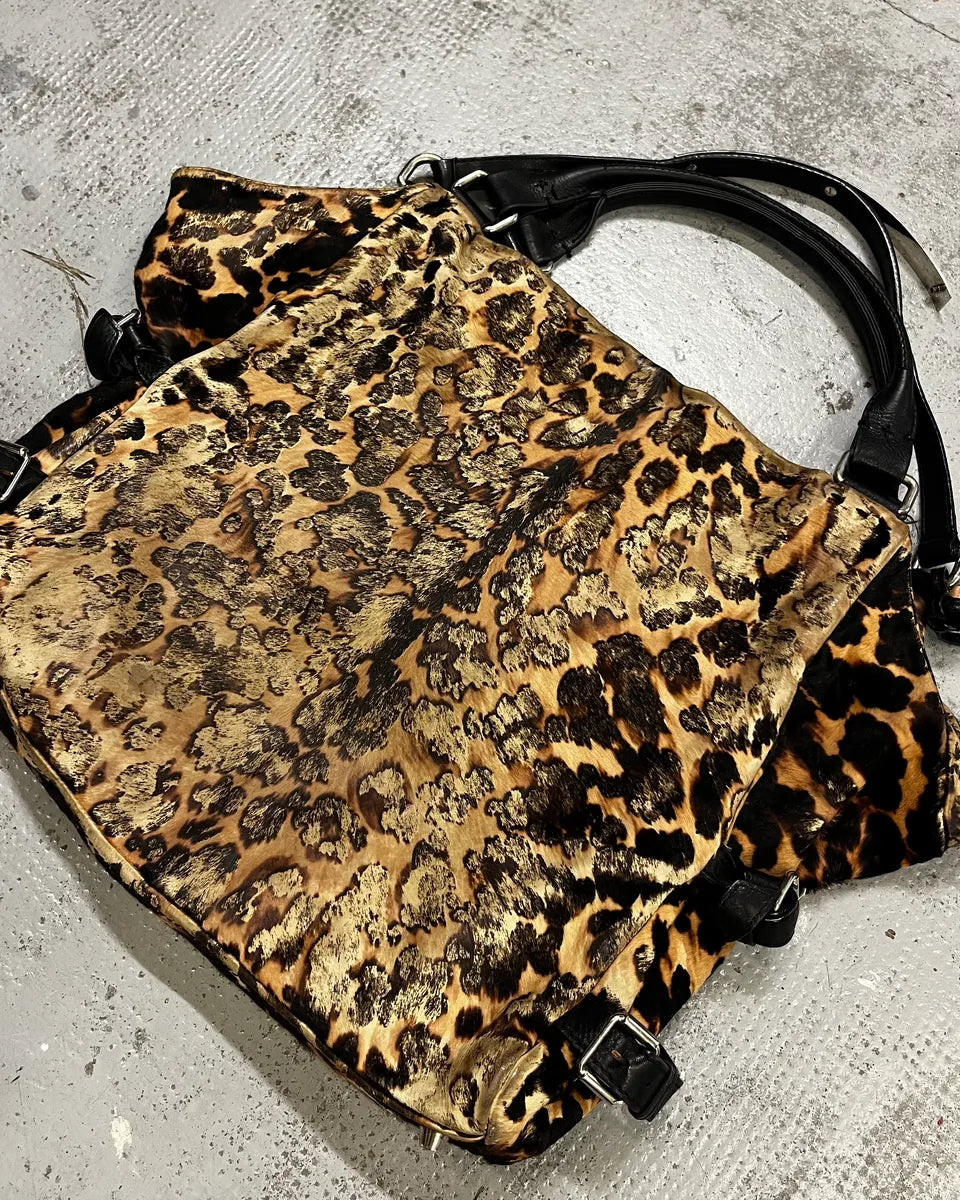 Giuseppe Zanotti Leopard Print Shoulder Bag hOMVwOf 3