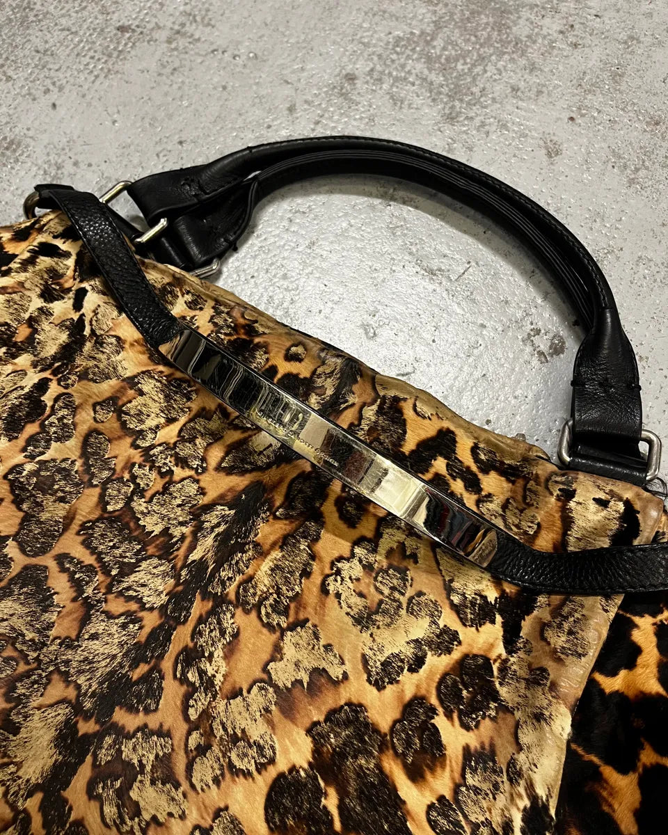 Giuseppe Zanotti Leopard Print Shoulder Bag hOMVwOf 4