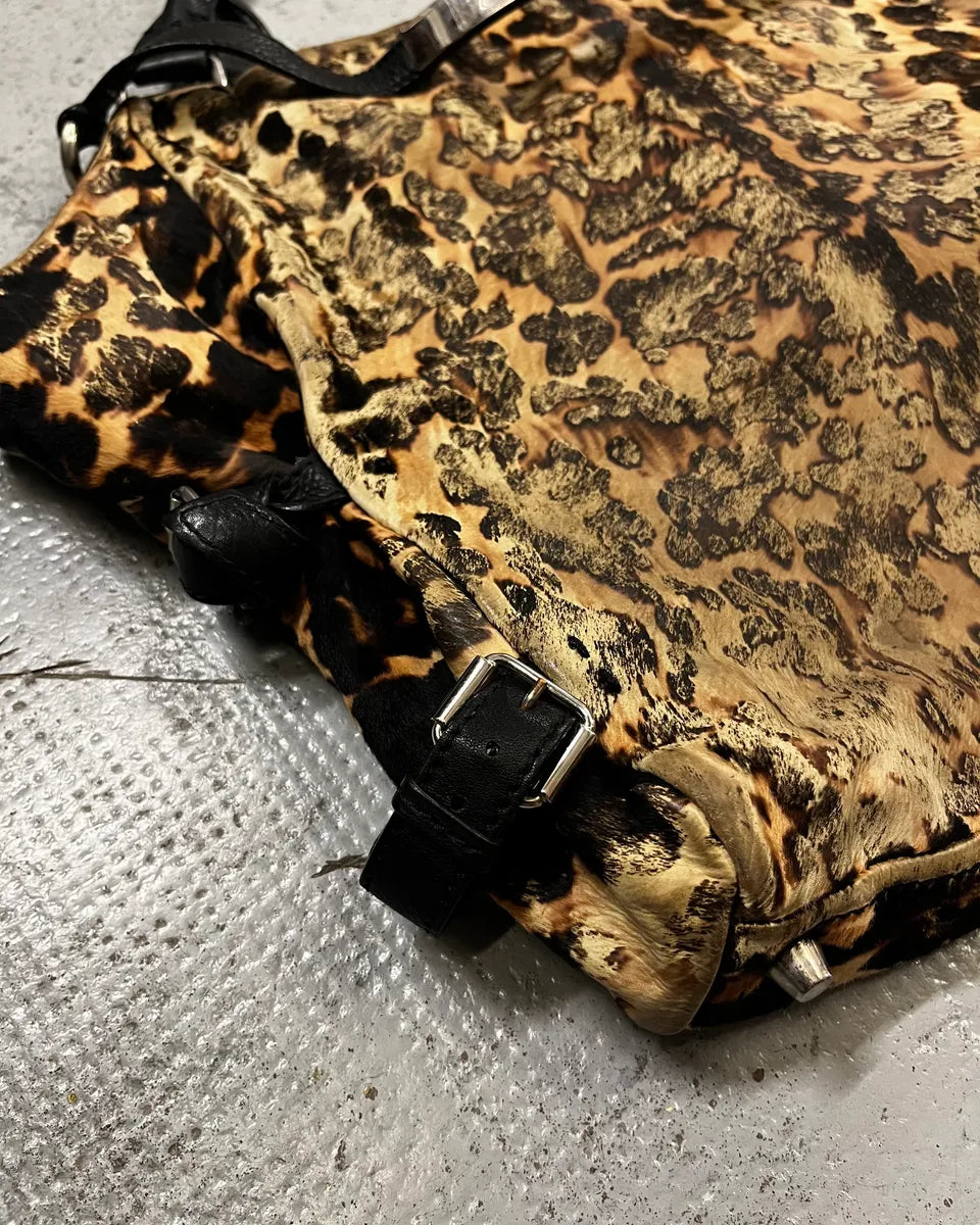 Giuseppe Zanotti Leopard Print Shoulder Bag hOMVwOf 6