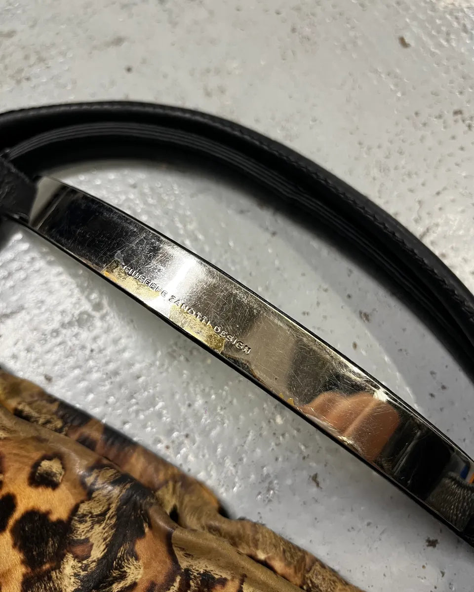 Giuseppe Zanotti Leopard Print Shoulder Bag hOMVwOf 8