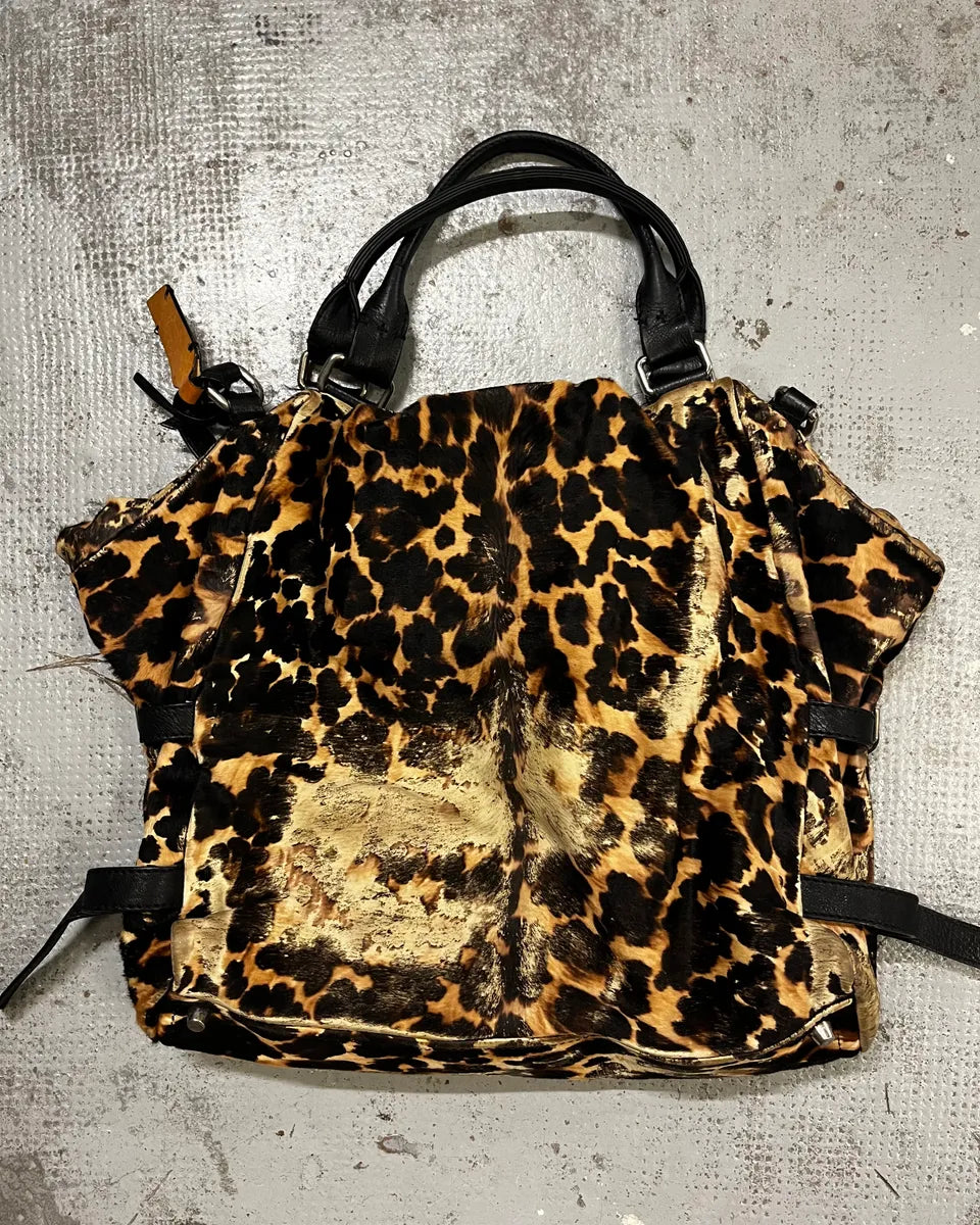 Giuseppe Zanotti Leopard Print Shoulder Bag hOMVwOf 9