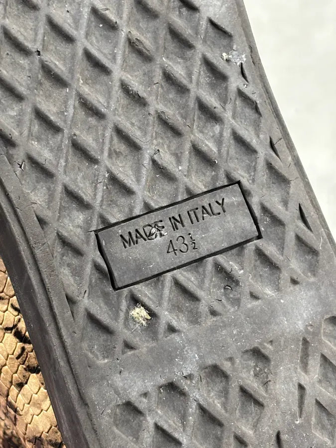 Giuseppe Zanotti Mid Top Python Snake Leather Sneakers JdKlaMx 14