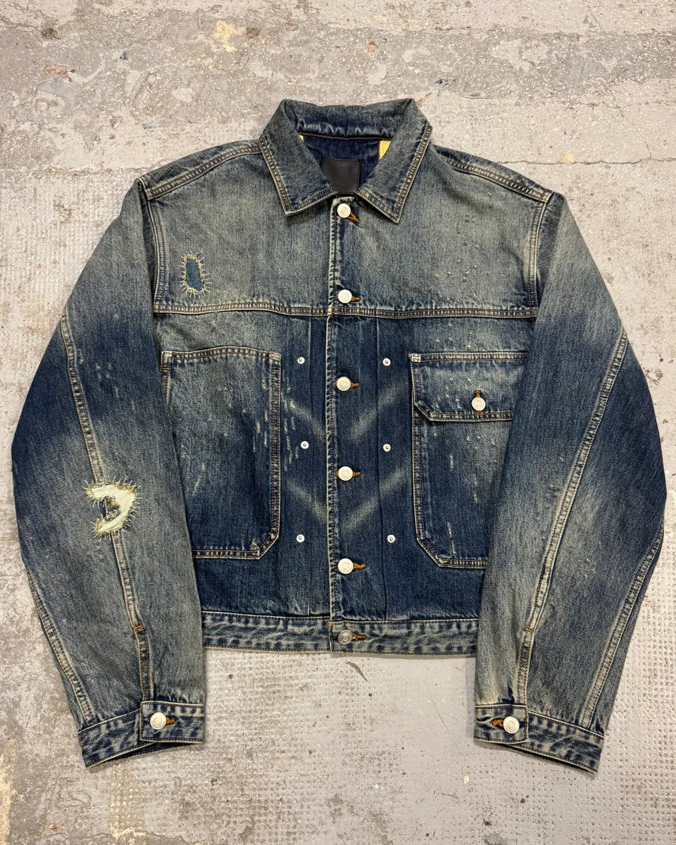 Givenchy Reinforced Denim Jacket by Matthew Williams NGoRRVQ 0
