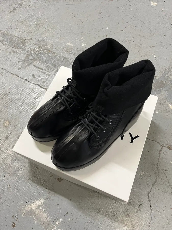 Givenchy (B).STROY Bunny Black Calf Leather Ankle Boots DETtcyI 1