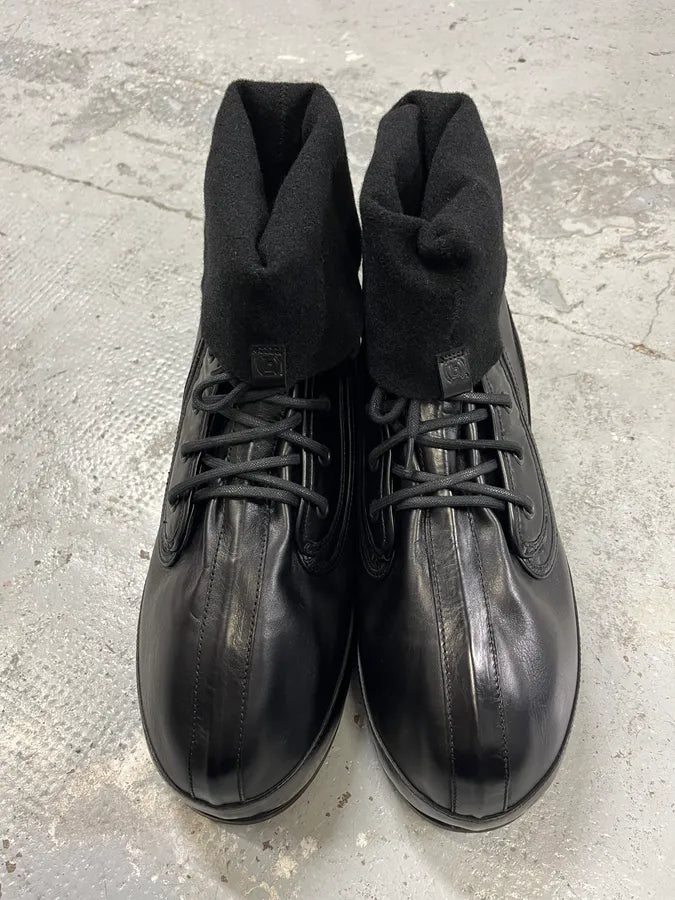 Givenchy (B).STROY Bunny Black Calf Leather Ankle Boots DETtcyI 5