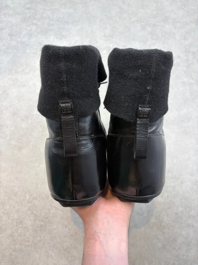 Givenchy (B).STROY Bunny Black Calf Leather Ankle Boots vNVzXAI 6