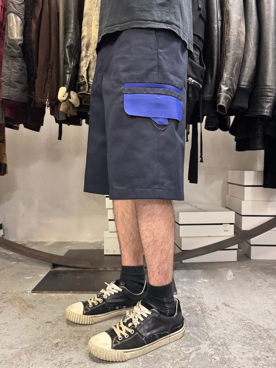 Givenchy Black & Blue Cozy Cargo Shorts vMVunlr 2