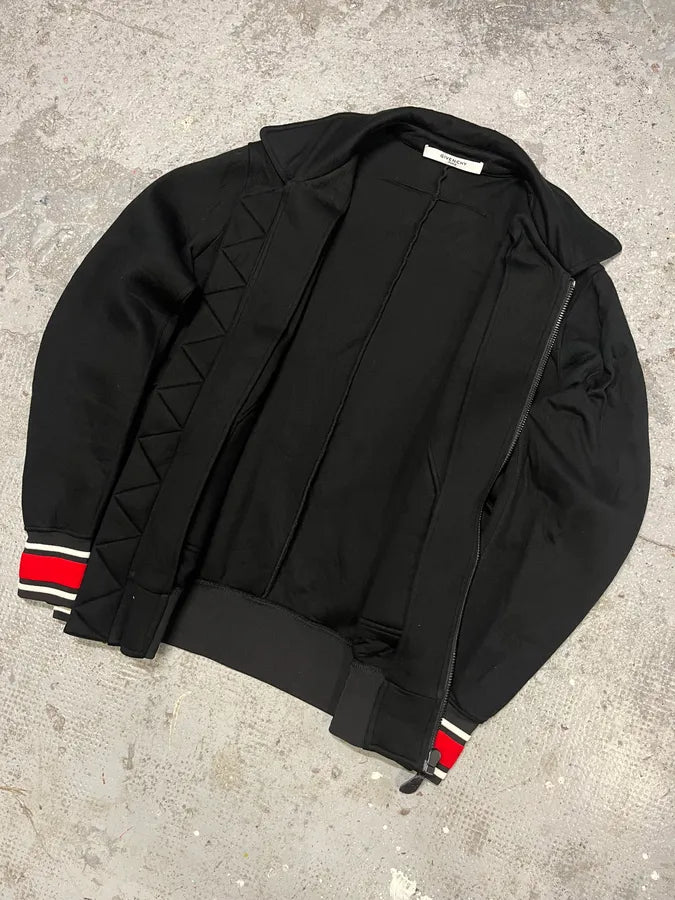 Givenchy Black & Red Bomber Jacket by Riccardo Tisci (M) alfGpfL 4