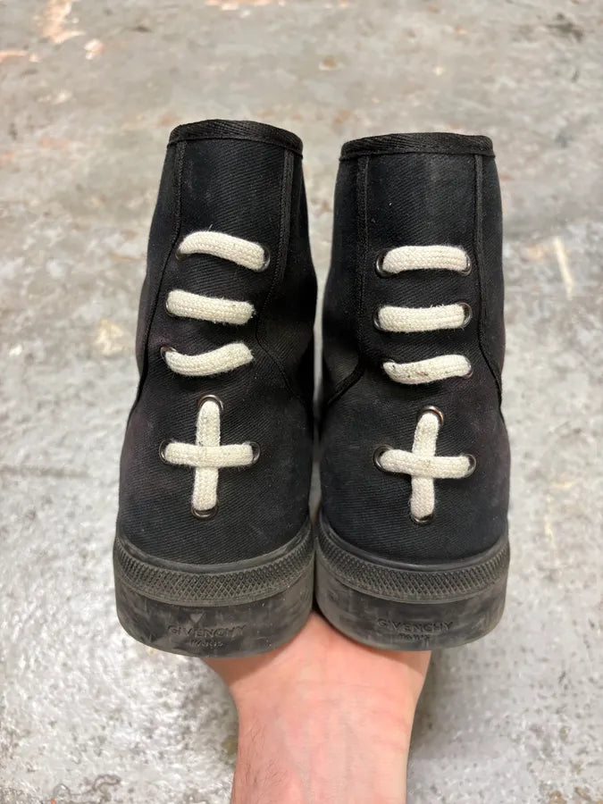 Givenchy Black Canvas Shoes by Riccardo Tisci (41eu/us8) yRZWZBF 6