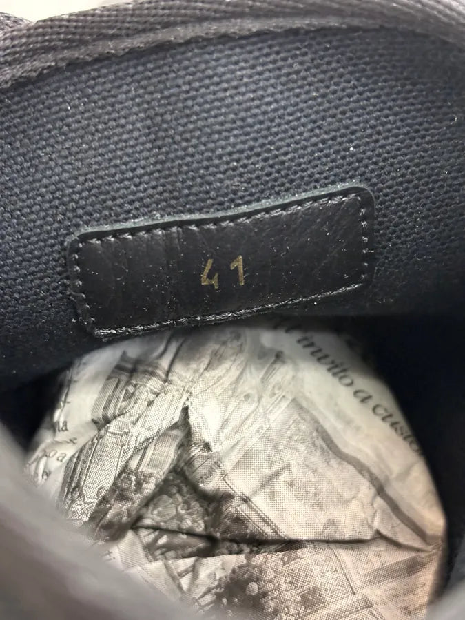 Givenchy Black Canvas Star Laced Boots by Riccardo Tisci etEOhSO 8