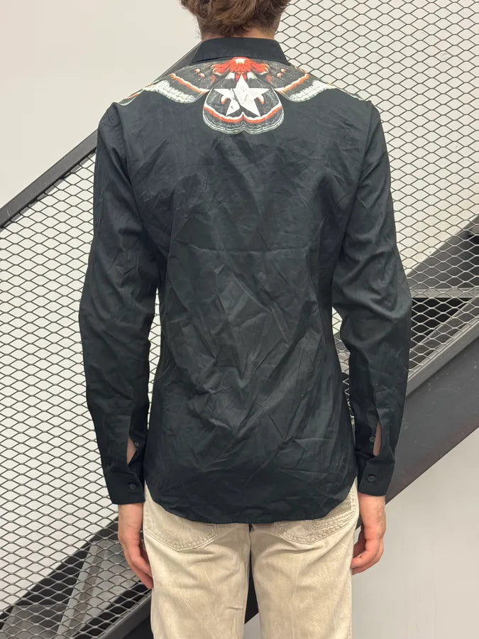 SS2015 Givenchy Black Butterfly Shirt yBXyTgK 2