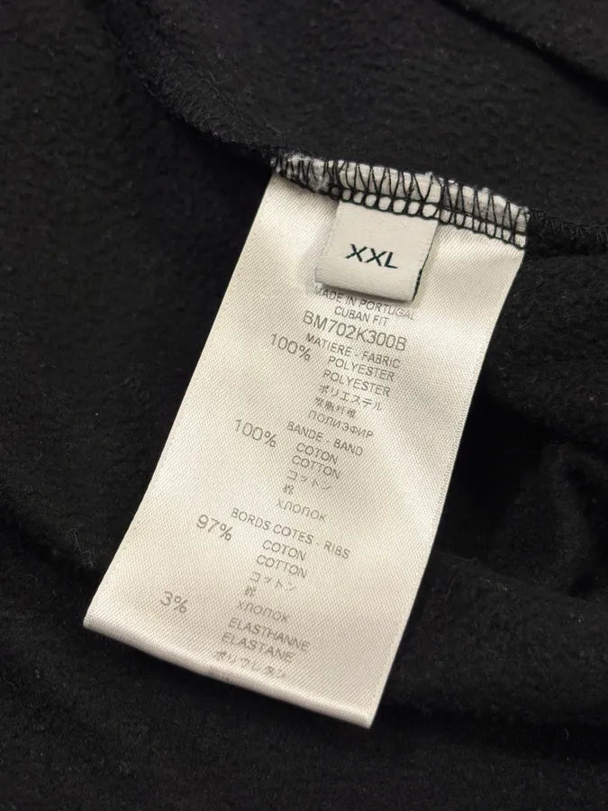 2010s Givenchy Black Cotton Red Stripe Zip-up Jacket by Riccardo Tisci huNTwkl 8