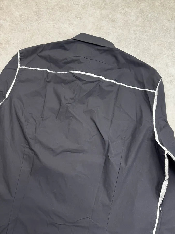 AW2015 Givenchy Black & White Contrast Stitch Shirt by Riccardo Tisci lRtZwHY 6