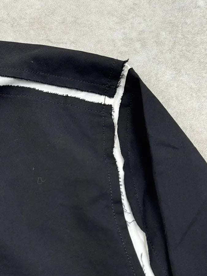 AW2015 Givenchy Black & White Contrast Stitch Shirt by Riccardo Tisci lRtZwHY 9