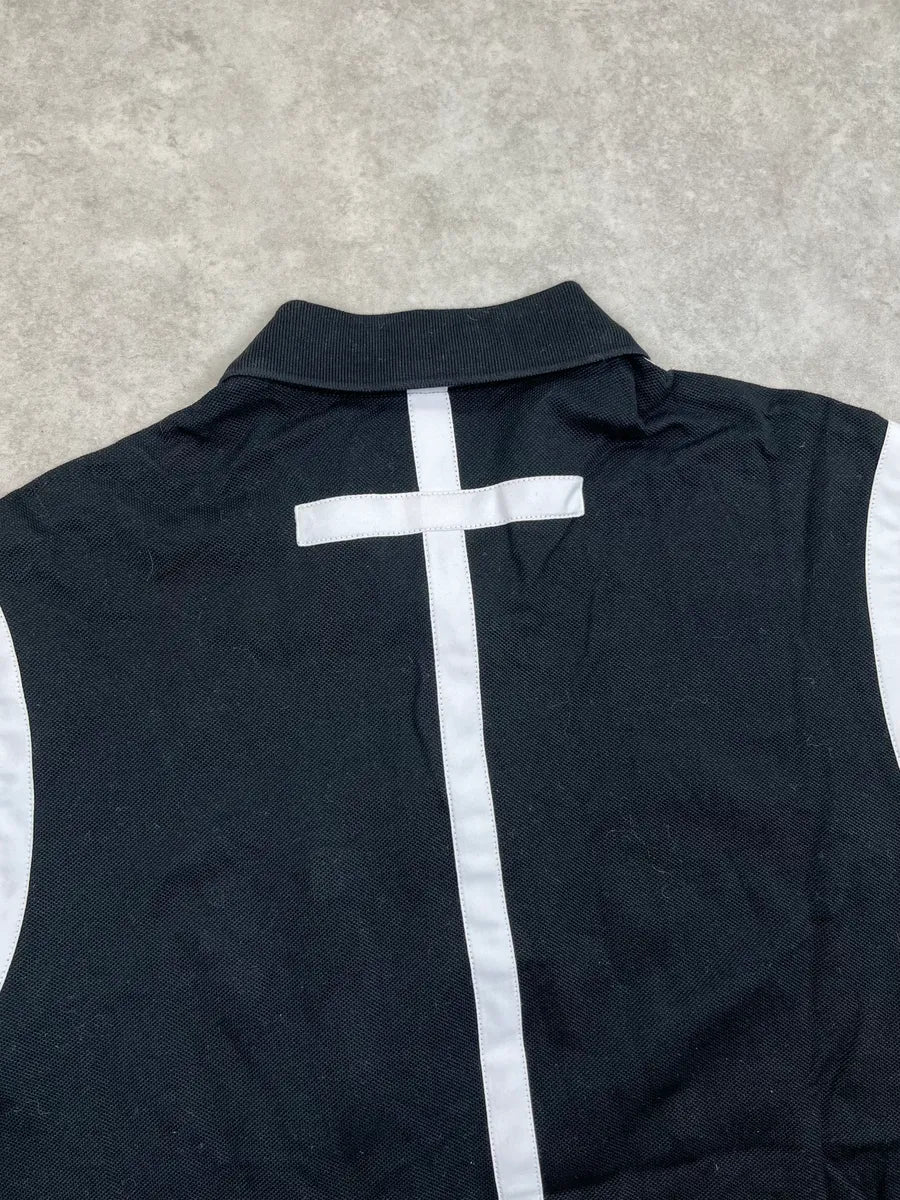 SS2017 Givenchy Black Cross Back Zip Pocket Polo by Riccardo Tisci yiYkktZ 5