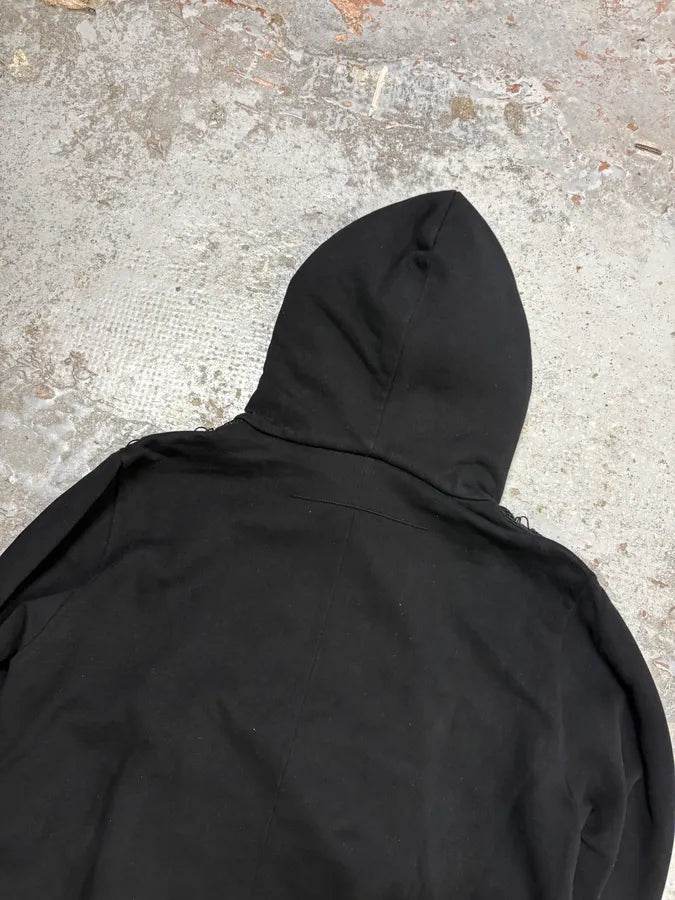 AW2017 Givenchy Black Mesh-Paneled Hoodie by Riccardo Tisci yaVZczV 5