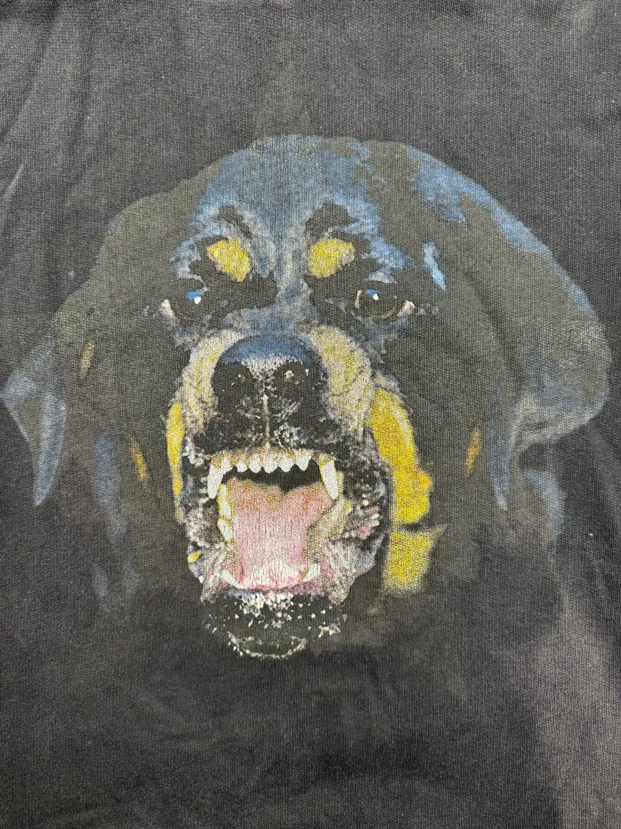 AW2012 Givenchy Black Rottweiler Dog Hoodie by Riccardo Tisci AHxJLgG 6