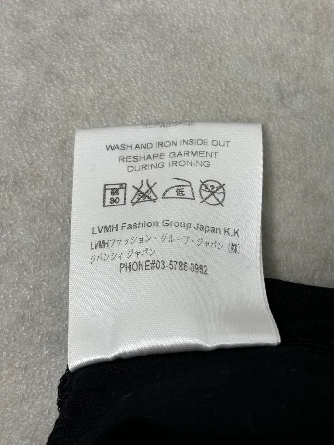 SS2017 Givenchy Black Contrast Ruffle Neck T-Shirt by Riccardo Tisci KFPKaIO 7