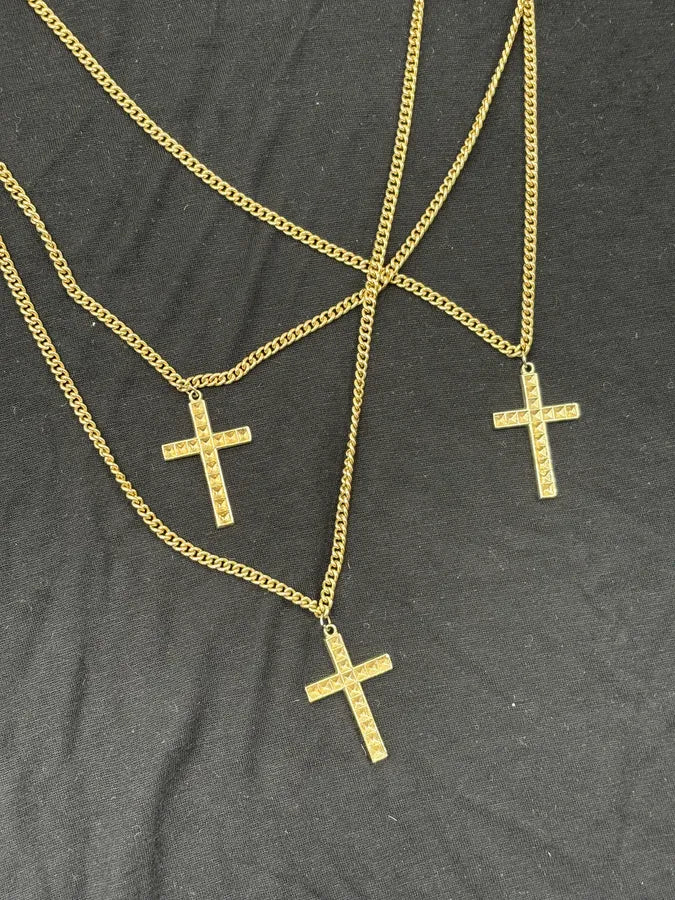 SS2011 Givenchy Black Cross Chains Silk T-Shirt by Riccardo Tisci wKUzlzV 6
