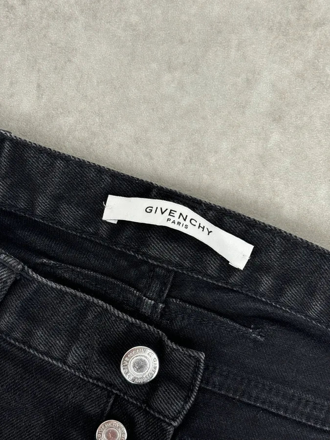 SS2017 Givenchy Black Denim Three-Star Jeans by Riccardo Tisci XaPmDqo 9