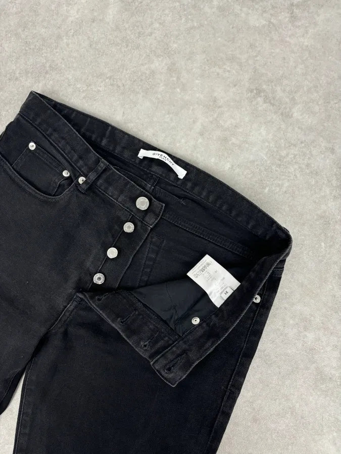 SS2017 Givenchy Black Denim Three-Star Jeans by Riccardo Tisci XaPmDqo 8