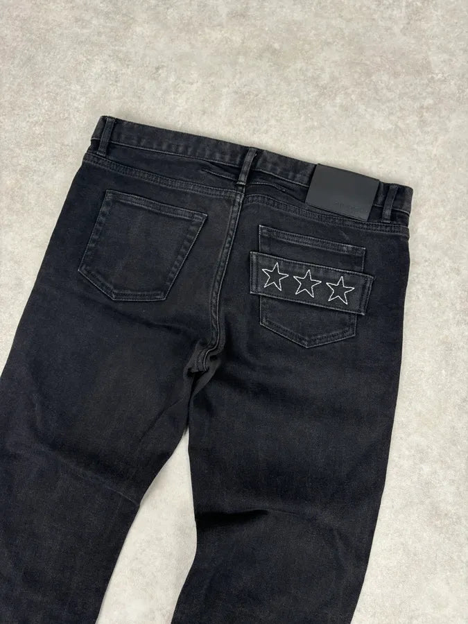 SS2017 Givenchy Black Denim Three-Star Jeans by Riccardo Tisci XaPmDqo 6