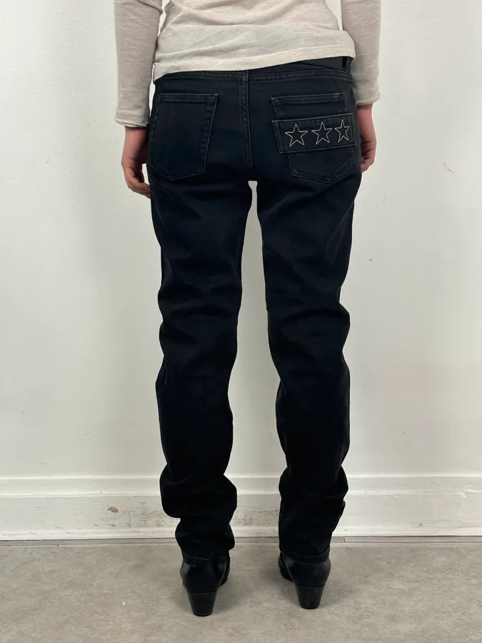 SS2017 Givenchy Black Denim Three-Star Jeans by Riccardo Tisci XaPmDqo 3
