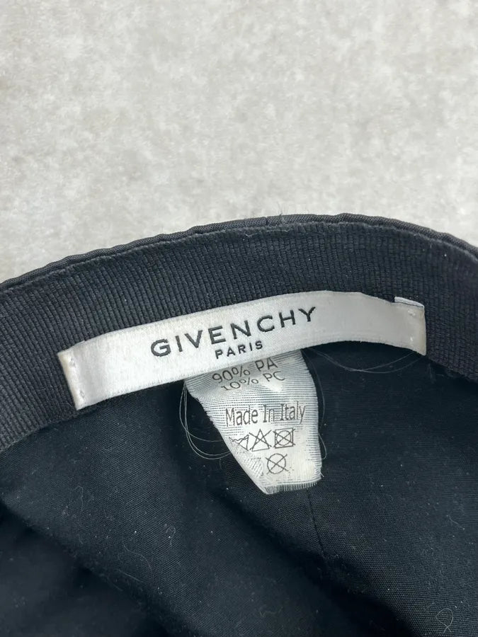 2010s Givenchy Black Faded Numbers Cap iPPPWVt 9