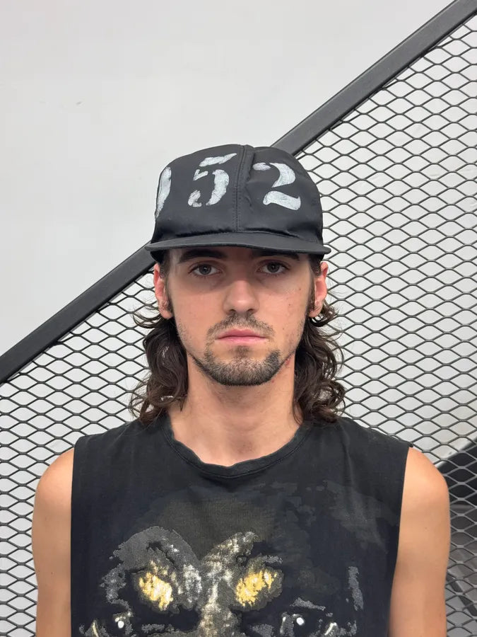2010s Givenchy Black Faded Numbers Cap iPPPWVt 1