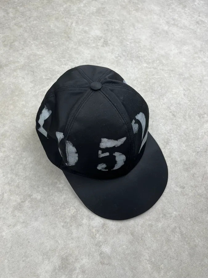 2010s Givenchy Black Faded Numbers Cap iPPPWVt 3