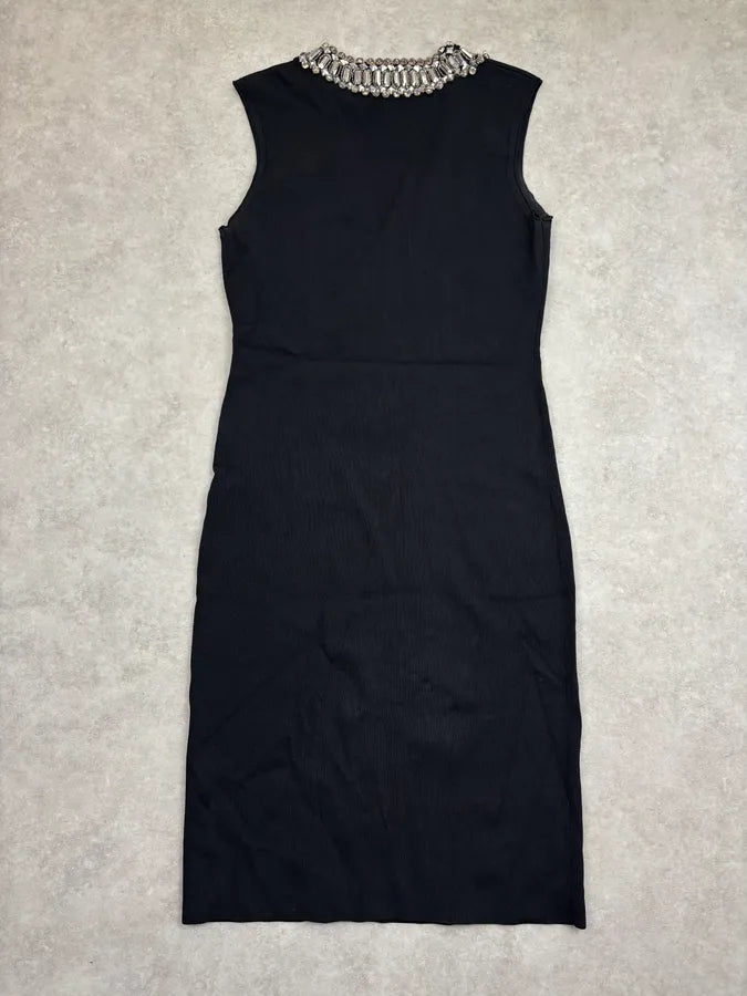 AW2014 Givenchy Black Knit Embellished Dress by Riccardo Tisci bnqBWfJ 4