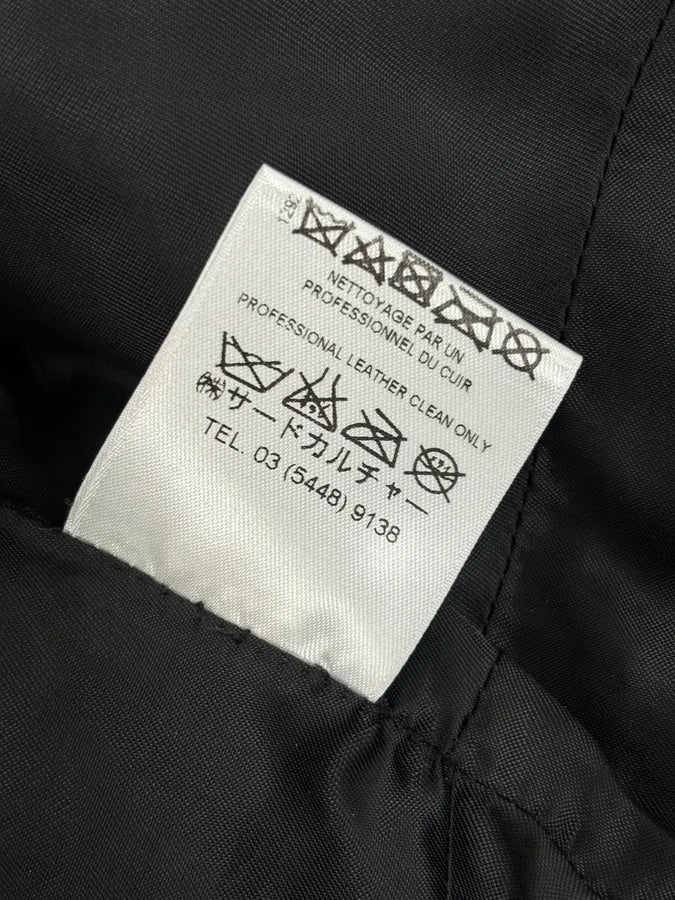 Givenchy Black Hybrid Leather Pony Hair Sleeves Jacket SdRFYYQ 8