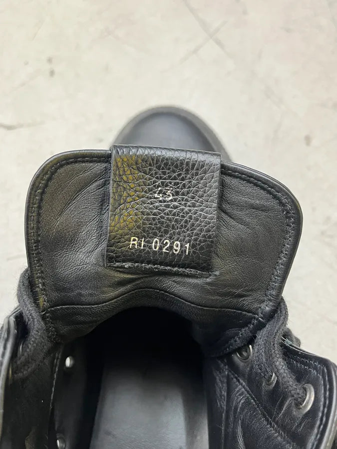 Givenchy Black Leather High Sneakers wLAWARu 6