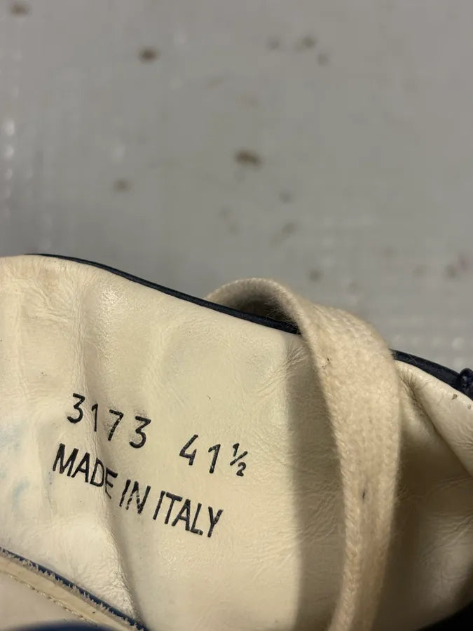 Givenchy Tyson Navy Leather High Sneakers MgniXqQ 9