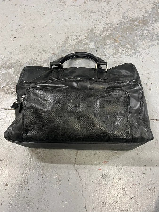 Givenchy Black Leather Logo Propaganda Handle Bag PuCQvMx 4