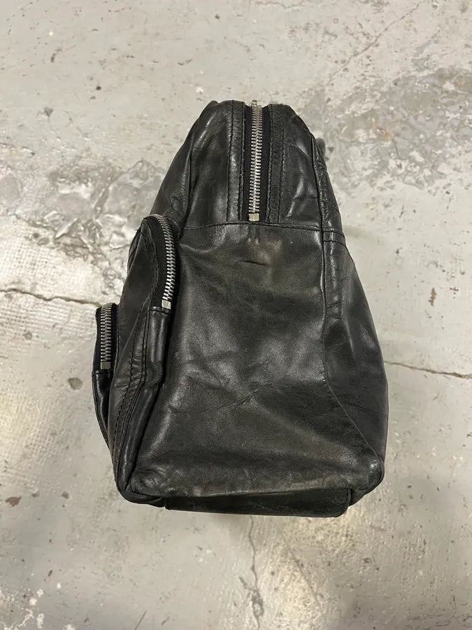 Givenchy Black Leather Logo Propaganda Handle Bag PuCQvMx 7