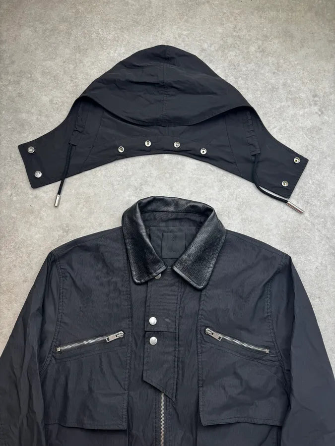 Givenchy Black Multi-Pocket Flight Bomber Jacket QpKNKJt 4