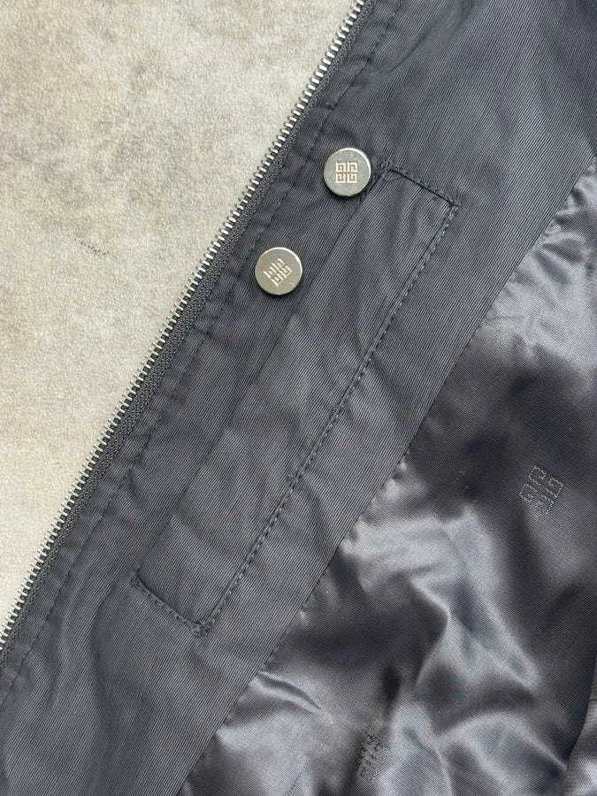 Givenchy Black Multi-Pocket Flight Bomber Jacket QpKNKJt 12