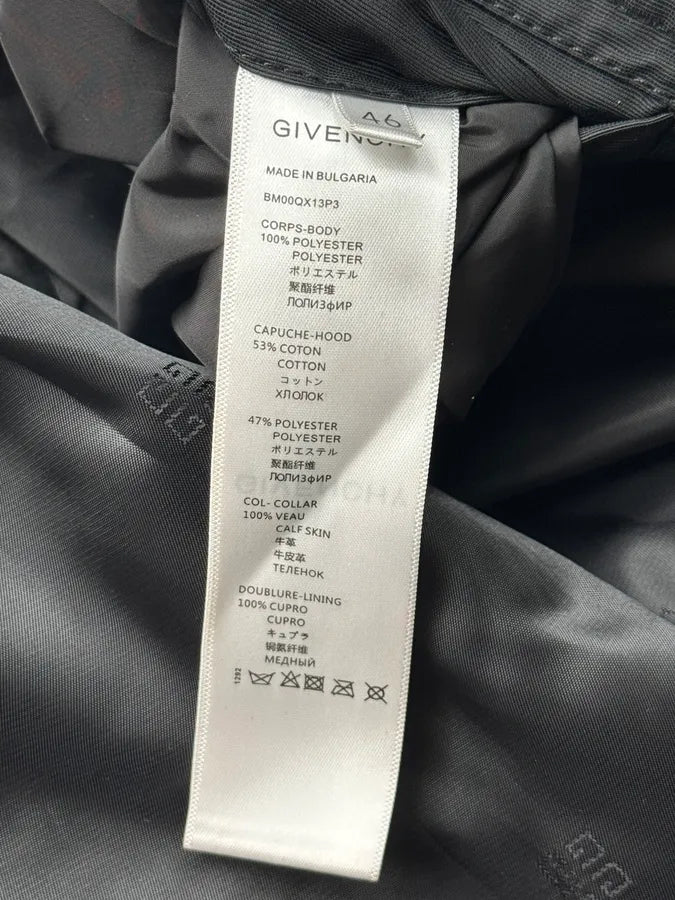 Givenchy Black Multi-Pocket Flight Bomber Jacket QpKNKJt 15